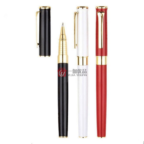 高端商务宝珠笔 办公金属礼品笔定制
