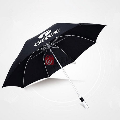单层高尔夫伞 铝合金27寸高尔夫伞 直杆高尔夫雨伞