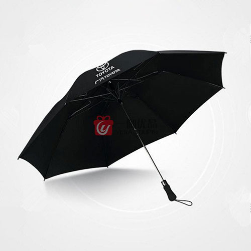 纤维27寸高尔夫伞 自动双人版高尔夫雨伞