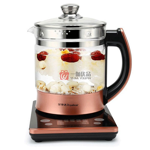 荣事达养生壶多功能电玻璃煮茶壶分体煎药壶保温水壶