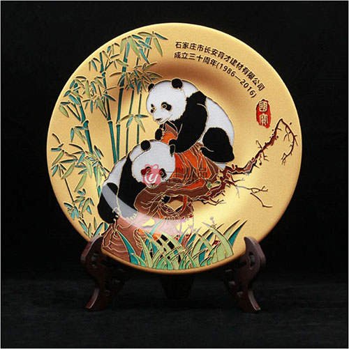 雅琅晶水晶摆盘礼品 纪念品