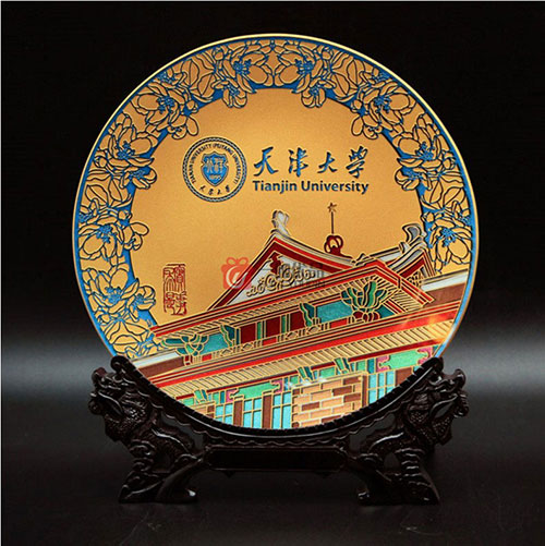 雅琅晶水晶摆盘礼品 纪念品