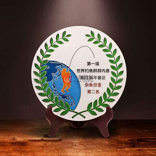 雅琅晶水晶摆盘礼品 纪念品