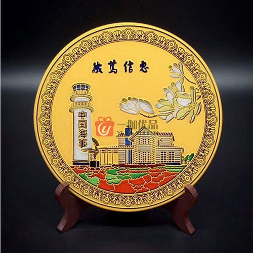 雅琅晶水晶摆盘礼品 纪念品