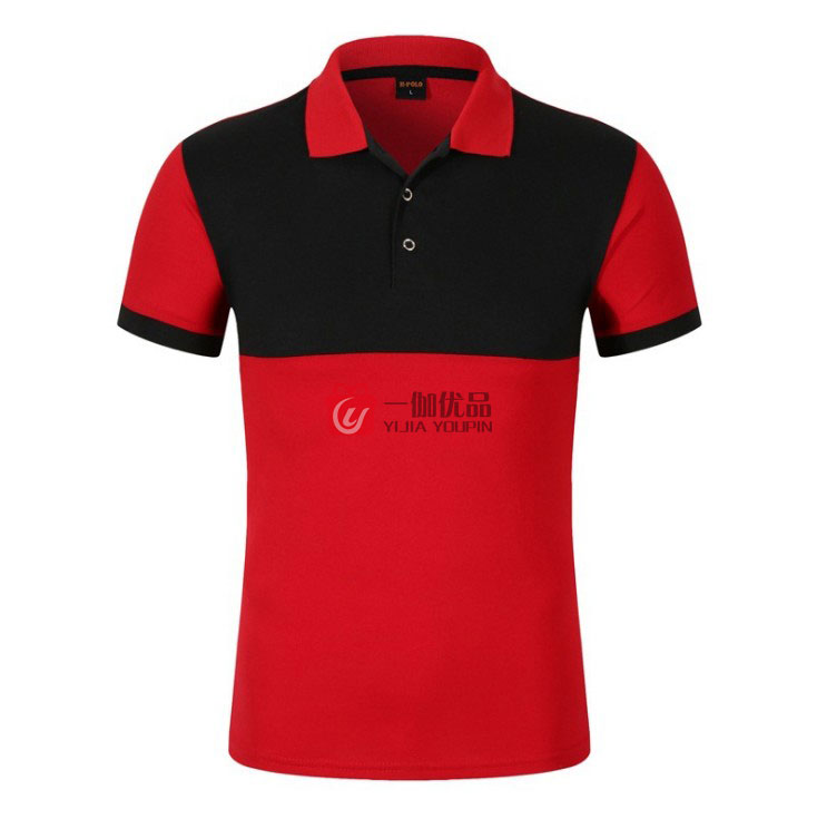 工作服翻领POLO衫定做logo纯棉t恤